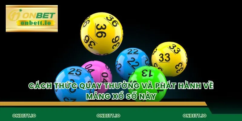 Cách thức quay thưởng và phát hành về mảng xổ số này